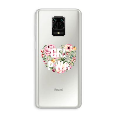 GRL PWR Flower: Xiaomi Redmi Note 10 Lite Transparant Hoesje