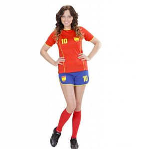 Voetbal kostuum dames Spanje