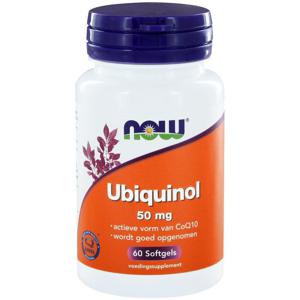 NOW Co-Q10 Ubiquinol 50 mg (60 softgels)