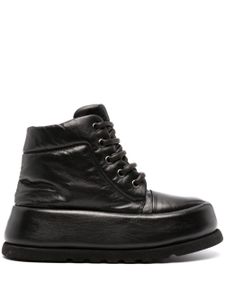 Marsèll Bombo 65mm leather lace-up shoes - Noir