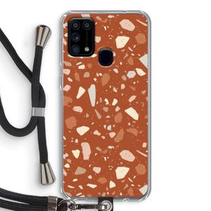 Terrazzo N°22: Samsung Galaxy M31 Transparant Hoesje met koord