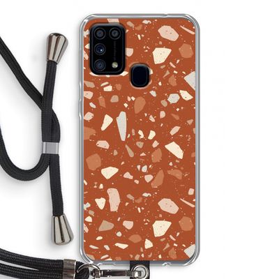Terrazzo N°22: Samsung Galaxy M31 Transparant Hoesje met koord