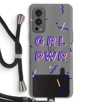 GRL PWR: OnePlus Nord 2 5G Transparant Hoesje met koord