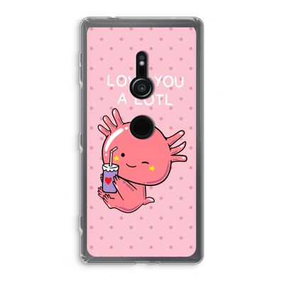 Love You A Lotl: Sony Xperia XZ2 Transparant Hoesje