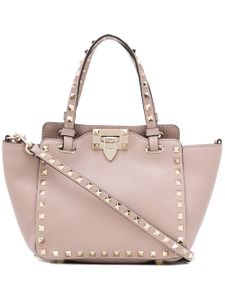 Valentino Garavani sac à main Rockstud - Tons neutres