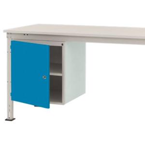 Manuflex ZB4966.5012 Behuizing onderbouw universele stationair, gebruiksh. 500 mm met 1 deur rechts vastgemaakt. Voor tafel diepte 1000 mm