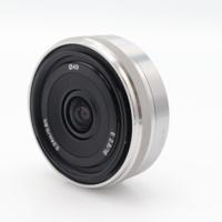 Sony E 16mm F/2.8 zilver occasion