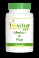 Elvitum Valeriaan en hop extract 30 Capsules
