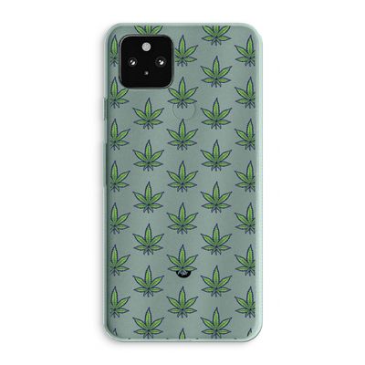 Weed: Google Pixel 5a 5G Transparant Hoesje