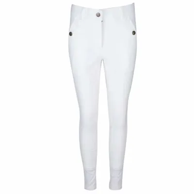 Mondoni Exclusive II kinder rijbroek wit maat:164