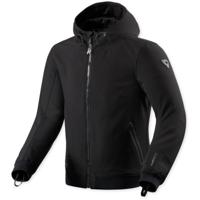 REV'IT! Saros WB, Motorhoodie heren, Zwart
