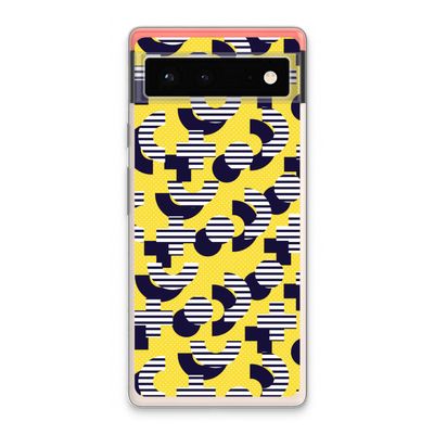 8-bit N°3: Google Pixel 6 Transparant Hoesje