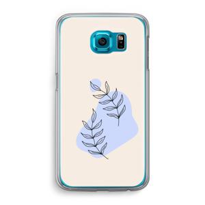 Leaf me if you can: Samsung Galaxy S6 Transparant Hoesje