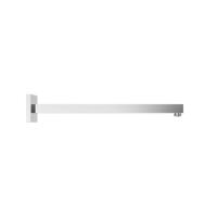 Douchearm Tres Exclusive | 40 cm | Wandmontage | Messing | Vierkant | Chroom