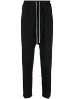 Rick Owens drop-crotch track pants - Noir - thumbnail