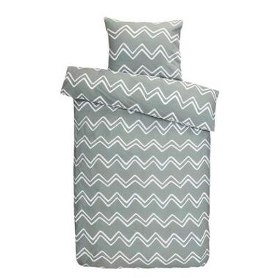 Dekbedovertrek Arhus - groen - 140x200/220 cm