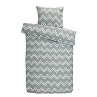 Dekbedovertrek Arhus - groen - 140x200/220 cm