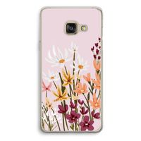 Painted wildflowers: Samsung Galaxy A3 (2016) Transparant Hoesje