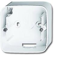 Busch-Jaeger 2CKA001799A0436 Opbouwbehuizing 1-voudig Wit, Verkeerswit 1 stuk(s)