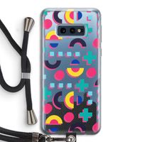 8-bit N°2: Samsung Galaxy S10e Transparant Hoesje met koord