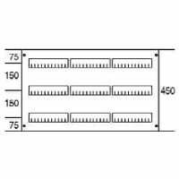 AG233  - Cover for distribution board 450x750mm AG233 - thumbnail