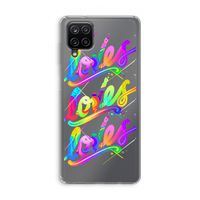 Loves: Samsung Galaxy A12 Transparant Hoesje