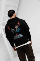 Jorcustom Hunting Season Zipped Hoodie Heren Zwart - Maat S - Kleur: Zwart | Soccerfanshop