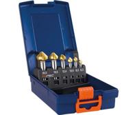 Rotec Verzinkfreesset 3-snijder 6.3/25.0 tin gecoat