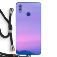 Sunset pastel: Honor Note 10 Transparant Hoesje met koord