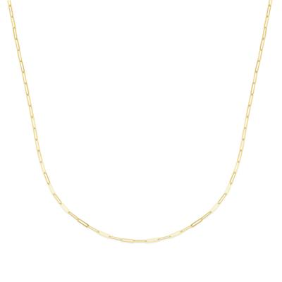 14k Geelgouden Paperclip Collier 1,8 mm - 45 cm