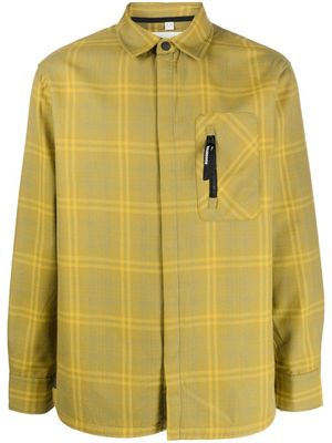 Rossignol chemise en flanelle à carreaux - Vert