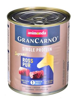 ANIMONDA GranCarno Single Protein smaak: paardenvlees - blik 800g