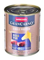 ANIMONDA GranCarno Single Protein smaak: paardenvlees - blik 800g