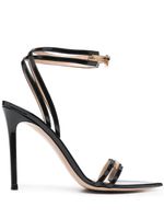 Gianvito Rossi sandales à design à fines brides - Noir