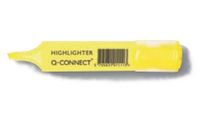 Q-CONNECT KF01116 viltstift Fijn/medium Groen, Oranje, Roze, Geel 4 stuk(s)