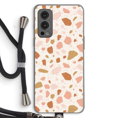 Terrazzo N°18: OnePlus Nord 2 5G Transparant Hoesje met koord