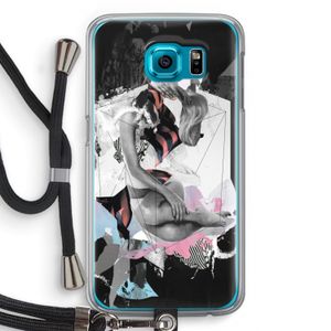 Camouflage de sommeil: Samsung Galaxy S6 Transparant Hoesje met koord
