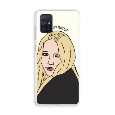 Mary Kate: Galaxy A71 Transparant Hoesje