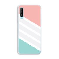 Strepen pastel: Huawei P Smart Pro Transparant Hoesje