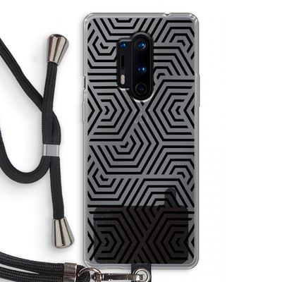 Magic pattern: OnePlus 8 Pro Transparant Hoesje met koord