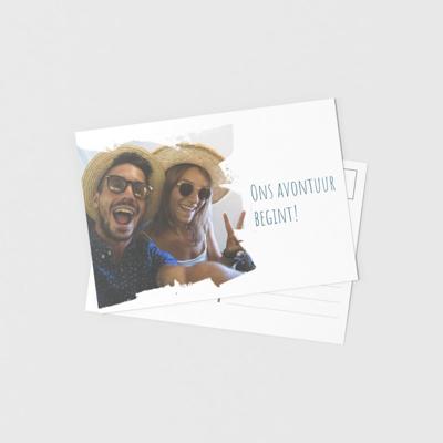 Foto ansichtkaart A6 "Basic"- Standaard papier