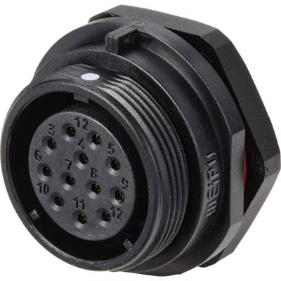 Weipu SP2112 / S 12 Ronde connector Bus, inbouw Totaal aantal polen: 12 Serie (ronde connectoren): SP21 1 stuk(s)