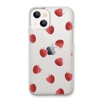 Framboosjes: iPhone 13 mini Transparant Hoesje