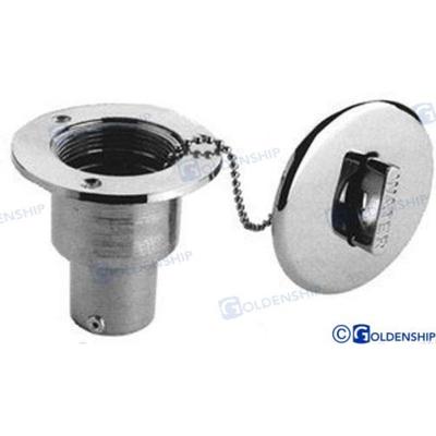 Tomas de cubierta GS31109 - TOMA CUBIERTA ""WATER"" 38MM LAT.CROMADO