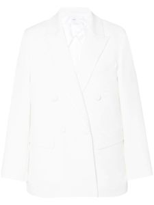 Rosetta Getty blazer croisé à revers crantés - Blanc