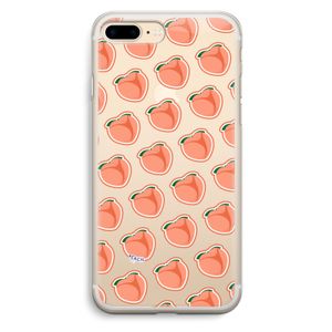 Just peachy: iPhone 7 Plus Transparant Hoesje