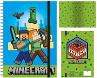Minecraft A5 Notebook - Steve and Alex
