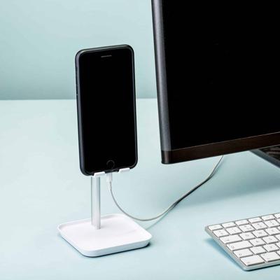 Verstelbare smartphonehouder - Wit Verstelbare smartphonehouder - Wit