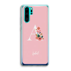 Pink Bouquet: Huawei P30 Pro Transparant Hoesje