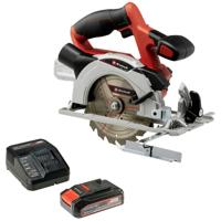 Einhell TE-CS 18/150 Li Accu-cirkelzaag Zaagdiepte 90° (max.) 48 mm Incl. accu, Incl. lader 18 V 2.5 Ah